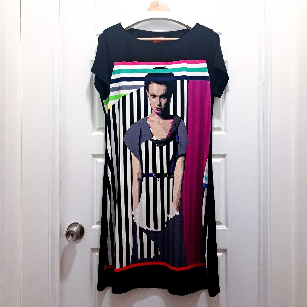 Simon Chang A-Line Dress Size XL
